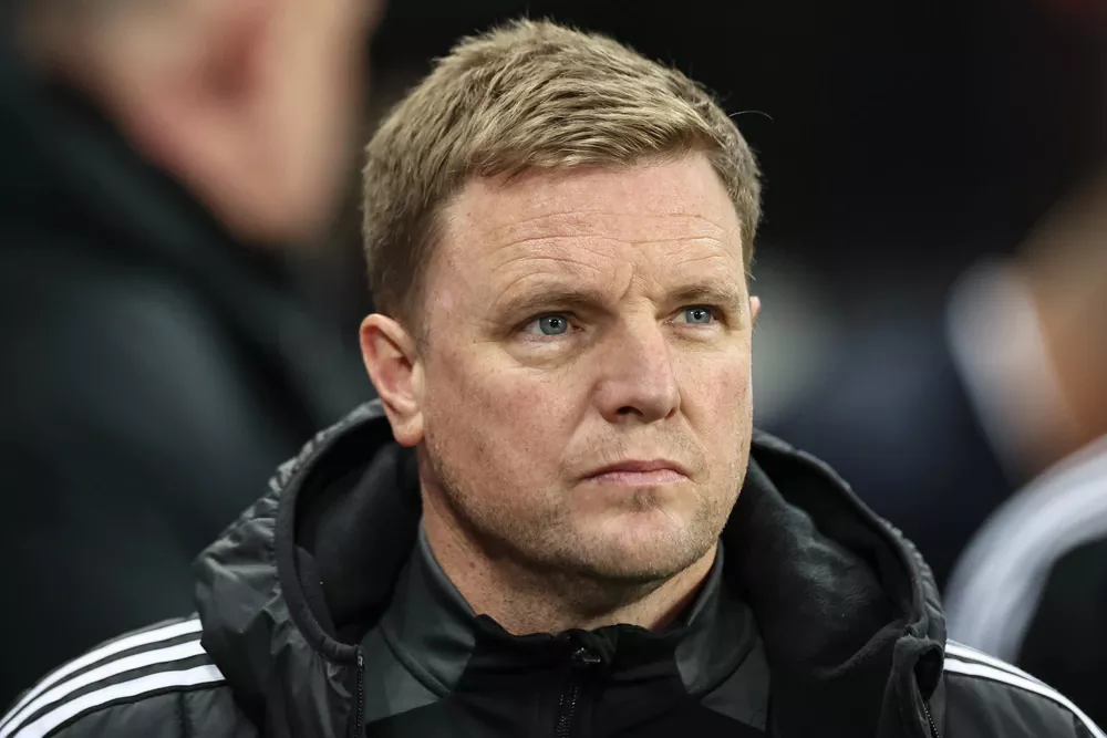 L'entraîneur de football Eddie Howe